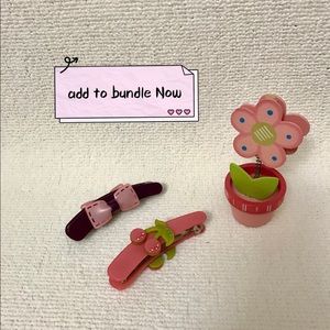 🍒Two lovely ponytail hairpins